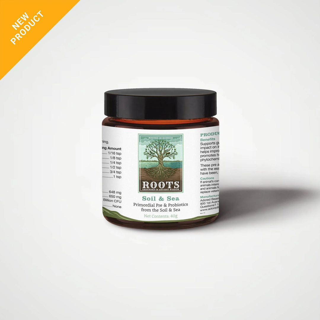 [New Launch] Adored Beast ROOTS - Soil & Sea (40g / 80g) - Primordial Pre & Probiotics from the Soil & Sea