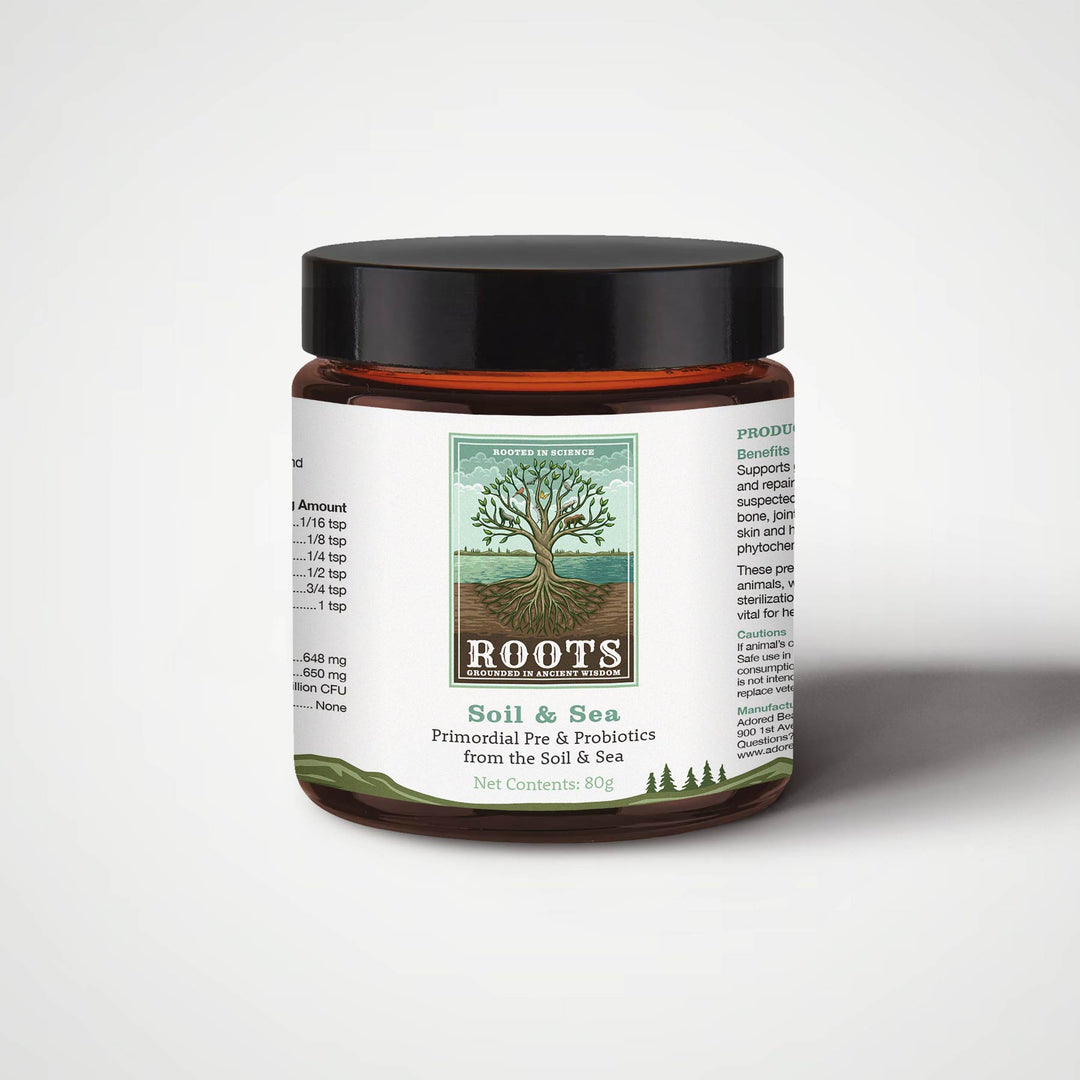 Adored Beast ROOTS - Soil & Sea (40g / 80g) - Primordial Pre & Probiotics from the Soil & Sea