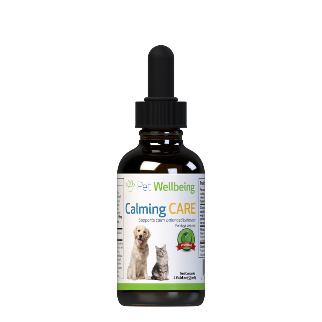 Pet Wellbeing - Calming Care - for Cat & Dog Anxious Behavior (2fl oz / 59ml)