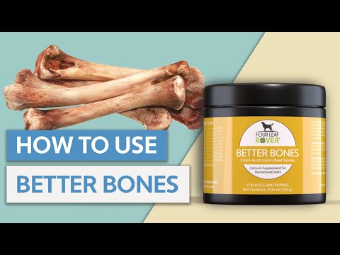 Four Leaf Rover BETTER BONES - Dried Bone For Homemade Diets (240g)
