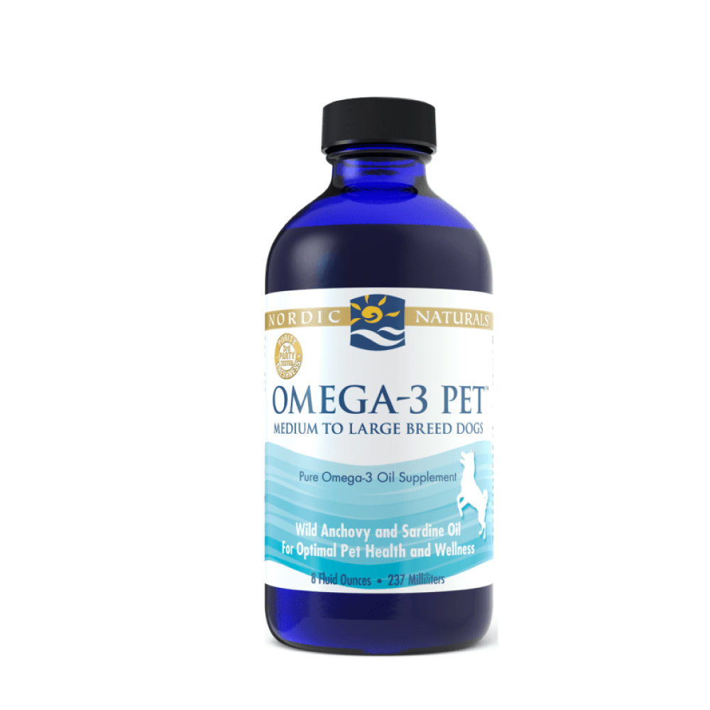 Nordic Naturals Omega-3 Pet Fish Oil - wild caught sardines and anchovies